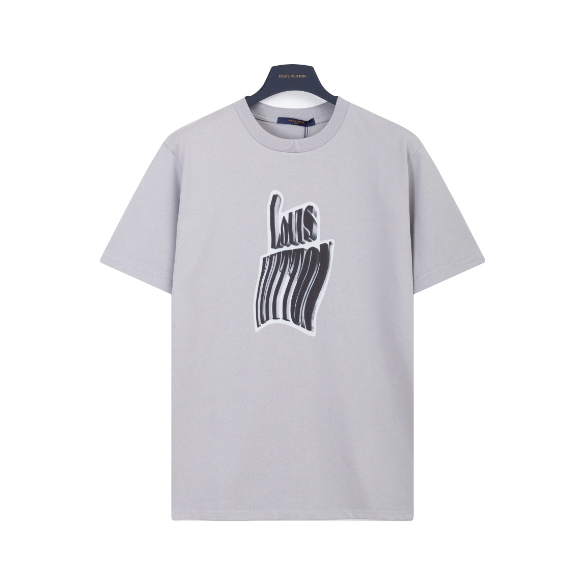 24ss abstract letter print short-sleeved T-shirt-Tickkin