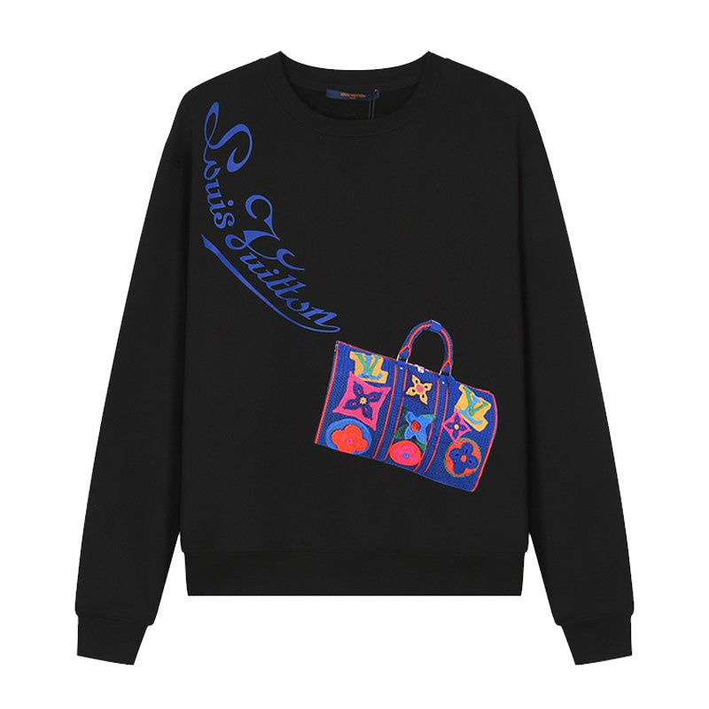 Bag Print Sweatshirt-Tickkin