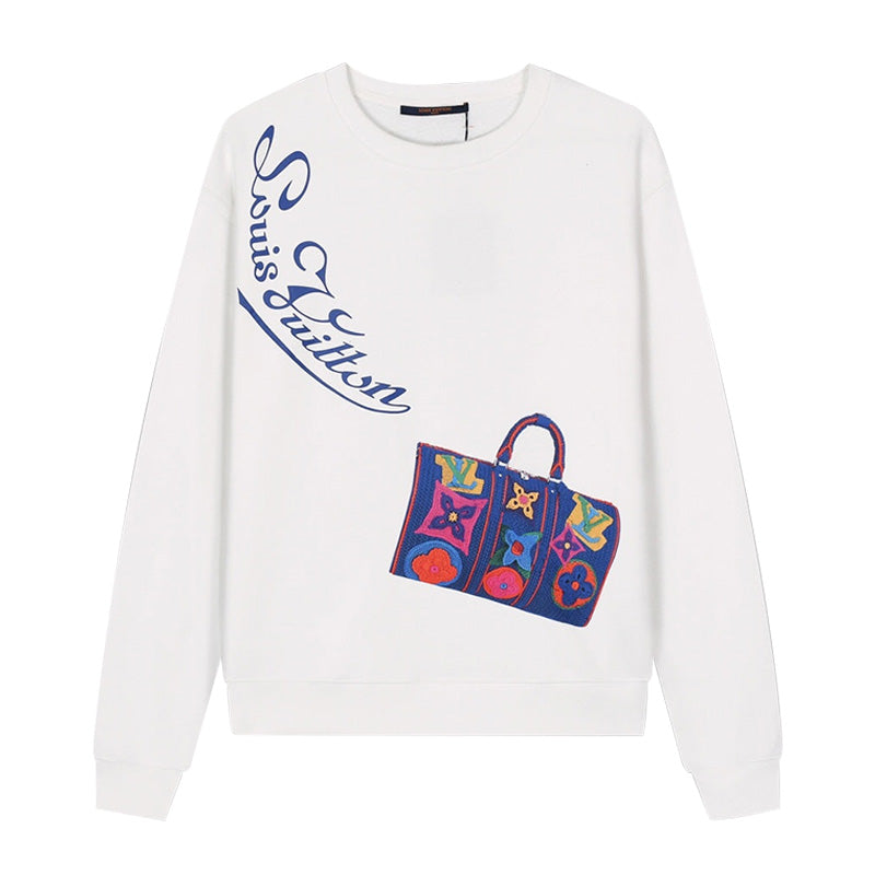 Bag Print Sweatshirt-Tickkin
