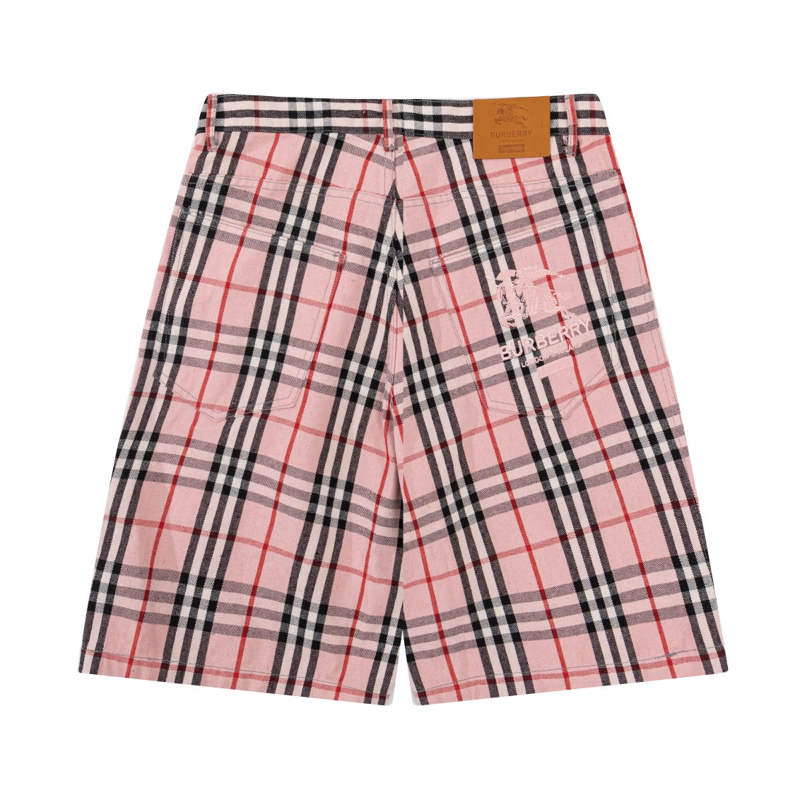 Pink Checkered Shorts-Tickkin