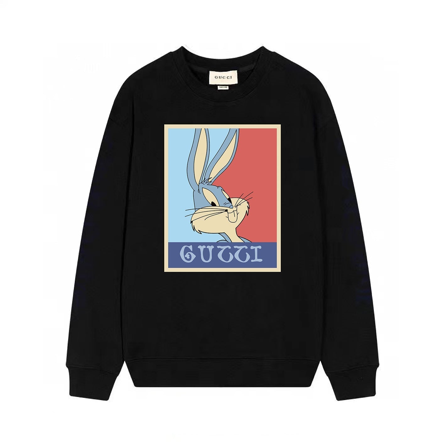 Bunny Print Sweatshirt-Tickkin