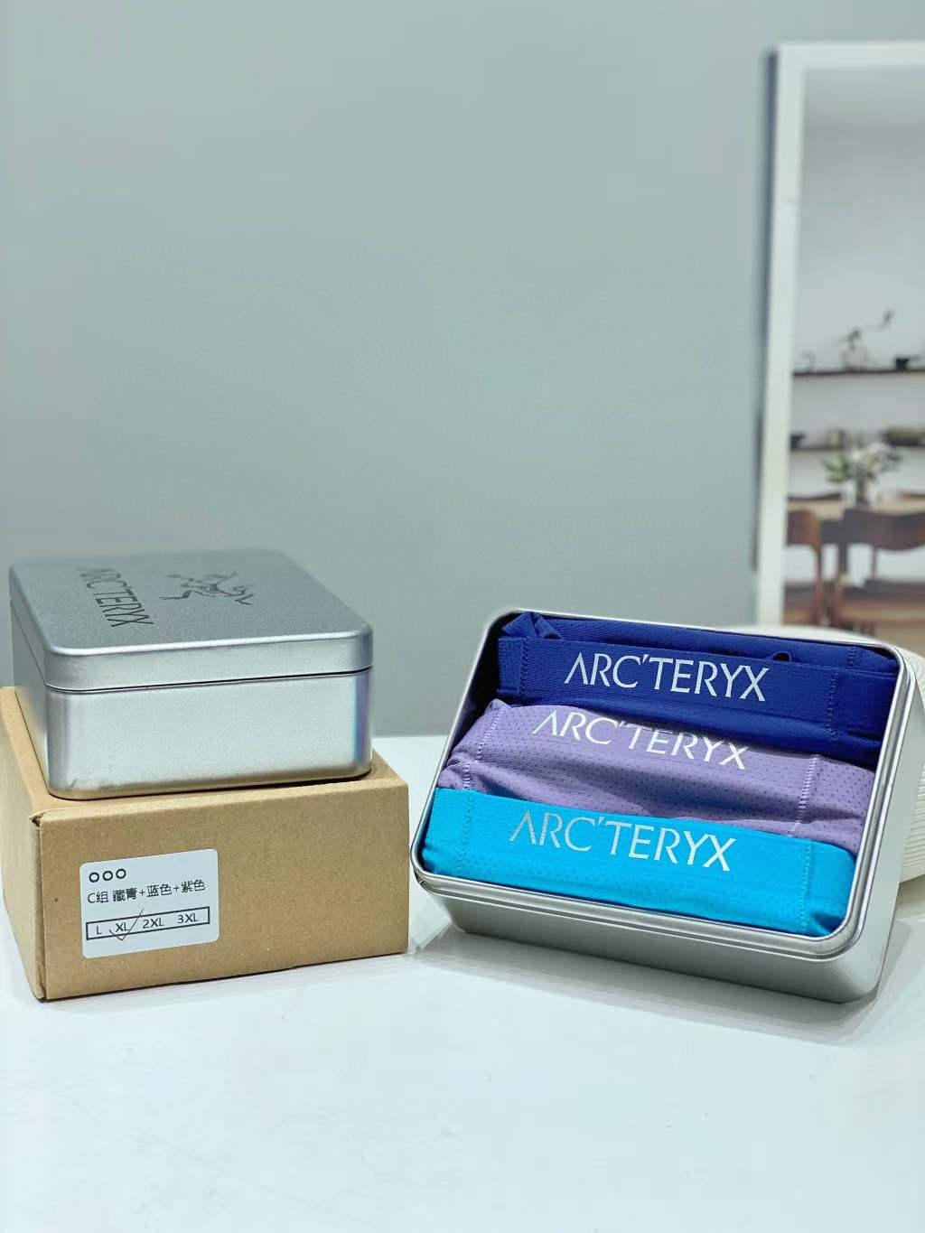 Arcteryx Underpants_man_22_haozai_230327_b_9_1 fashion designer replica man's 1 box / 3 undershorts