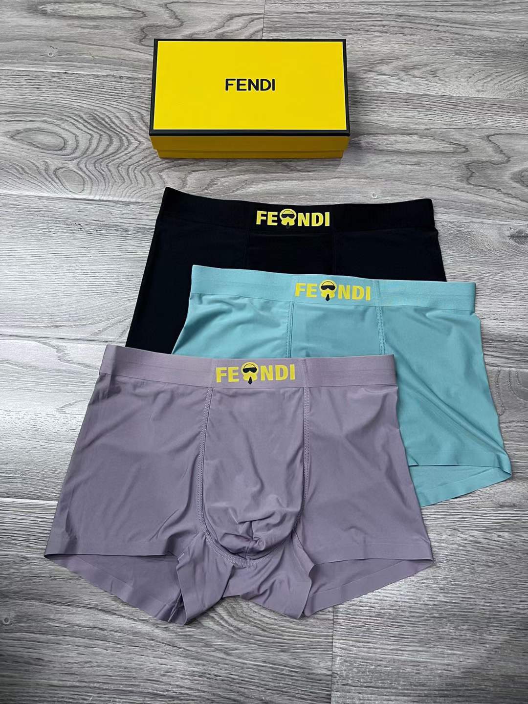 Fendi Underpants_man_22_haozai_230327_a_9_1 fashion designer replica man's 1 box / 3 undershorts
