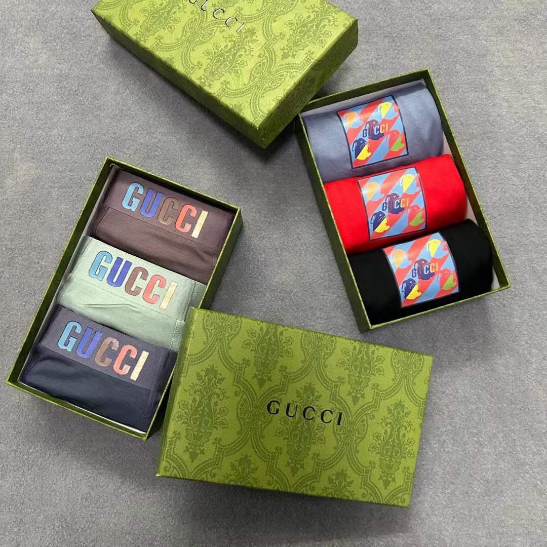 Gucci Underpants_man_22_haozai_230327_j_9_1 fashion designer replica man's 1 box / 3 undershorts
