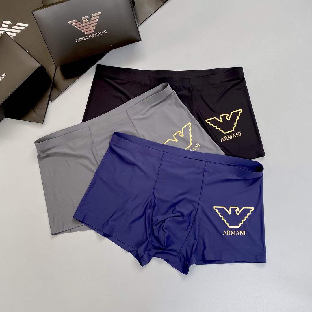 Armani Underpants_man_22_haozai_230327_f_7_1 fashion designer replica man's 1 box / 3 undershorts