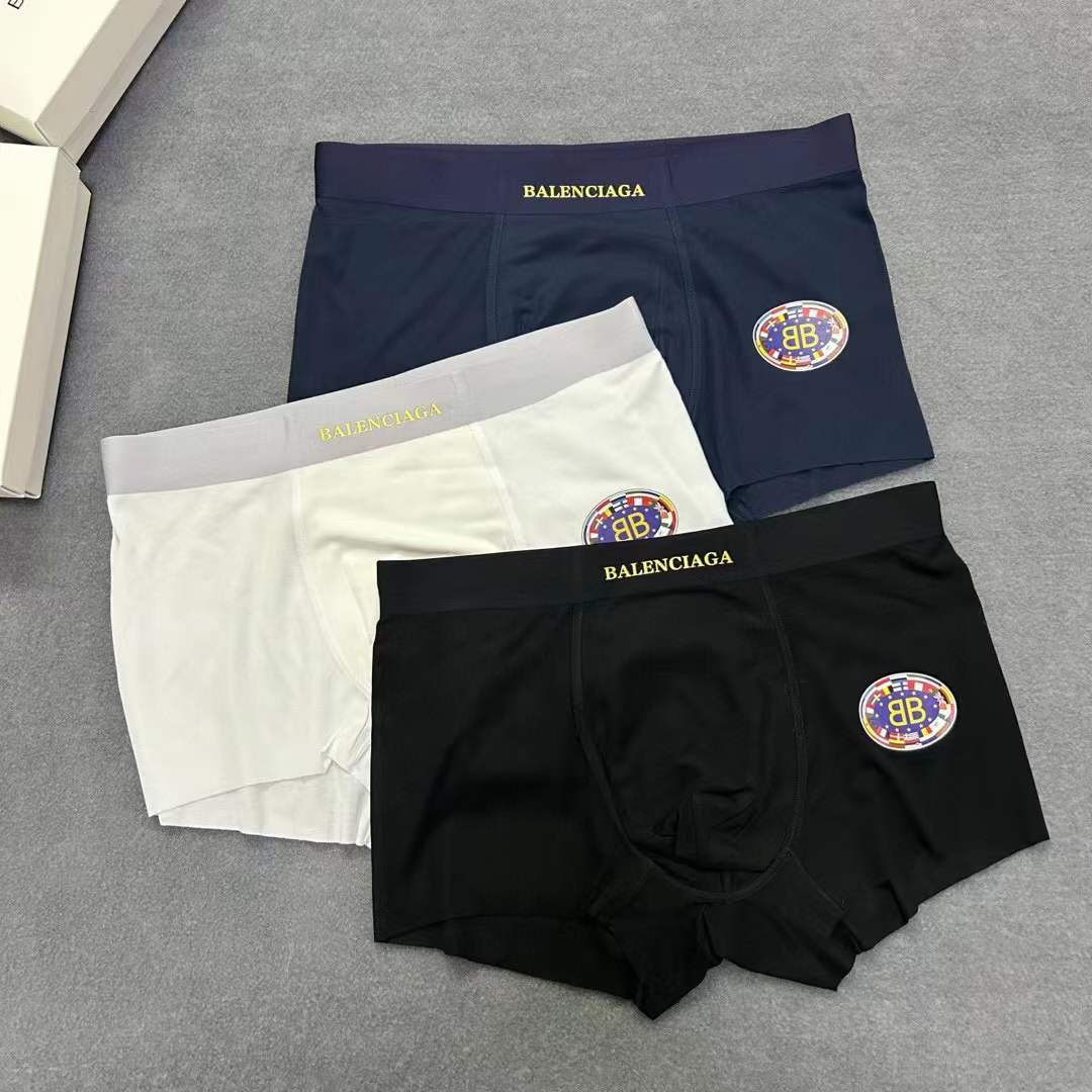 Balenciaga Underpants_man_22_haozai_230327_k_1_1 fashion designer replica man's 1 box / 3 undershorts
