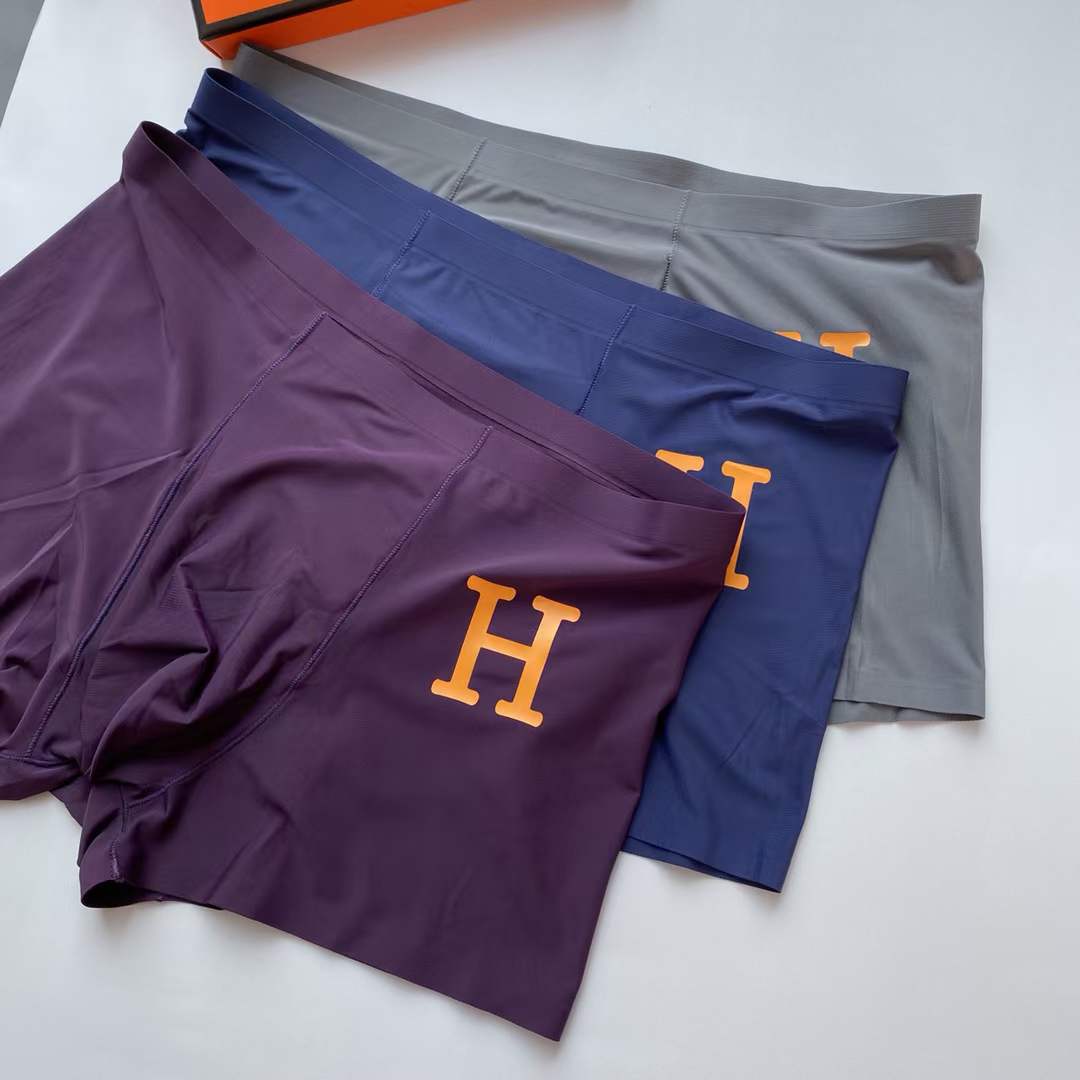 Hermes Underpants_man_22_haozai_230327_n_7_1 fashion designer replica man's 1 box / 3 undershorts