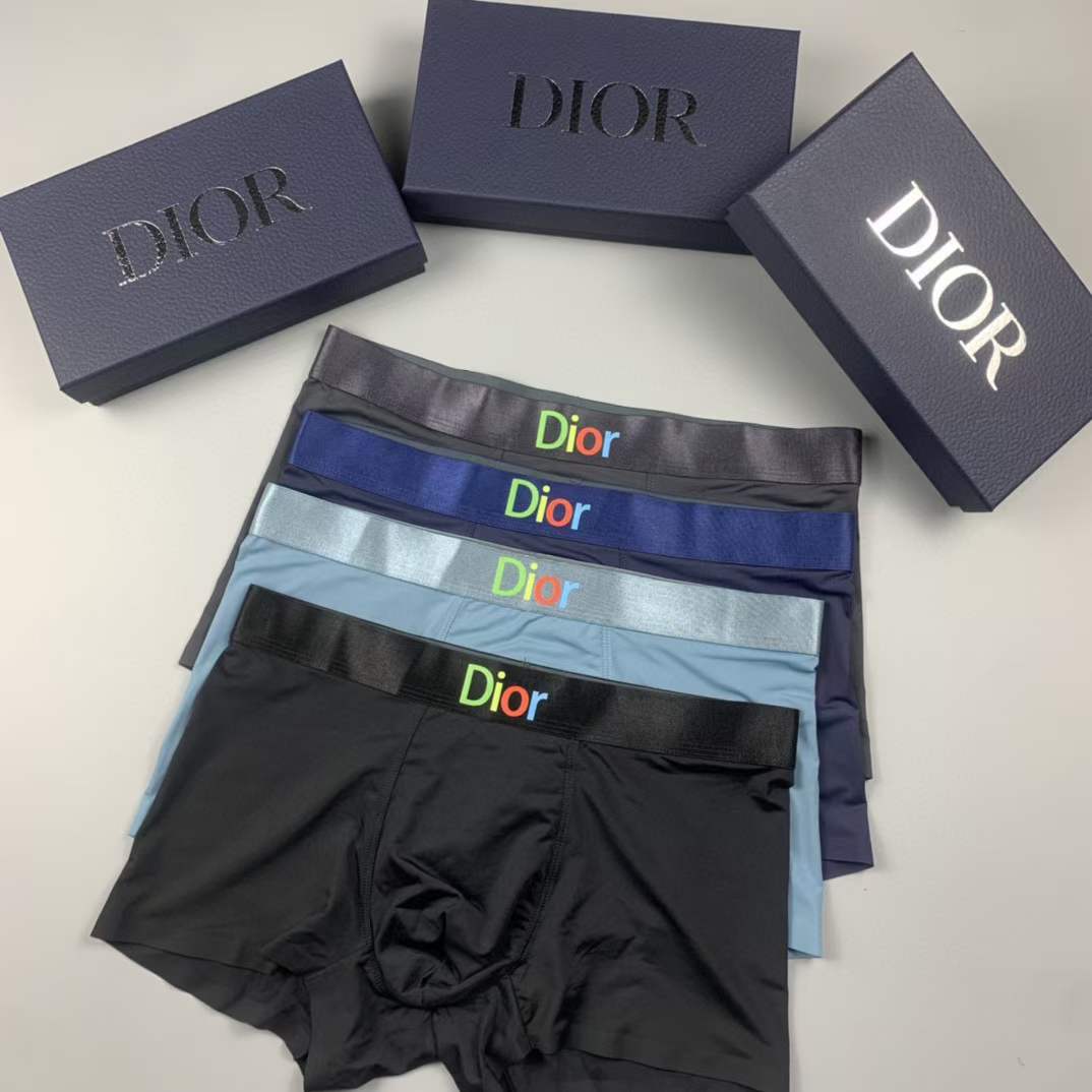Dior Underpants_man_22_haozai_230327_f_1_1 fashion designer replica man's 1 box / 3 undershorts
