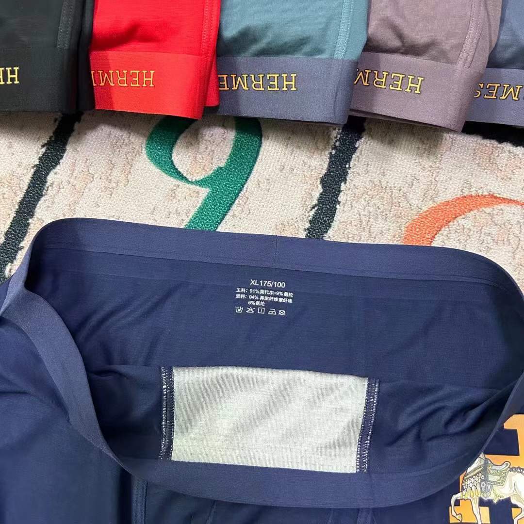 Hermes Underpants_man_22_haozai_230327_e_2_1 fashion designer replica man's 1 box / 3 undershorts