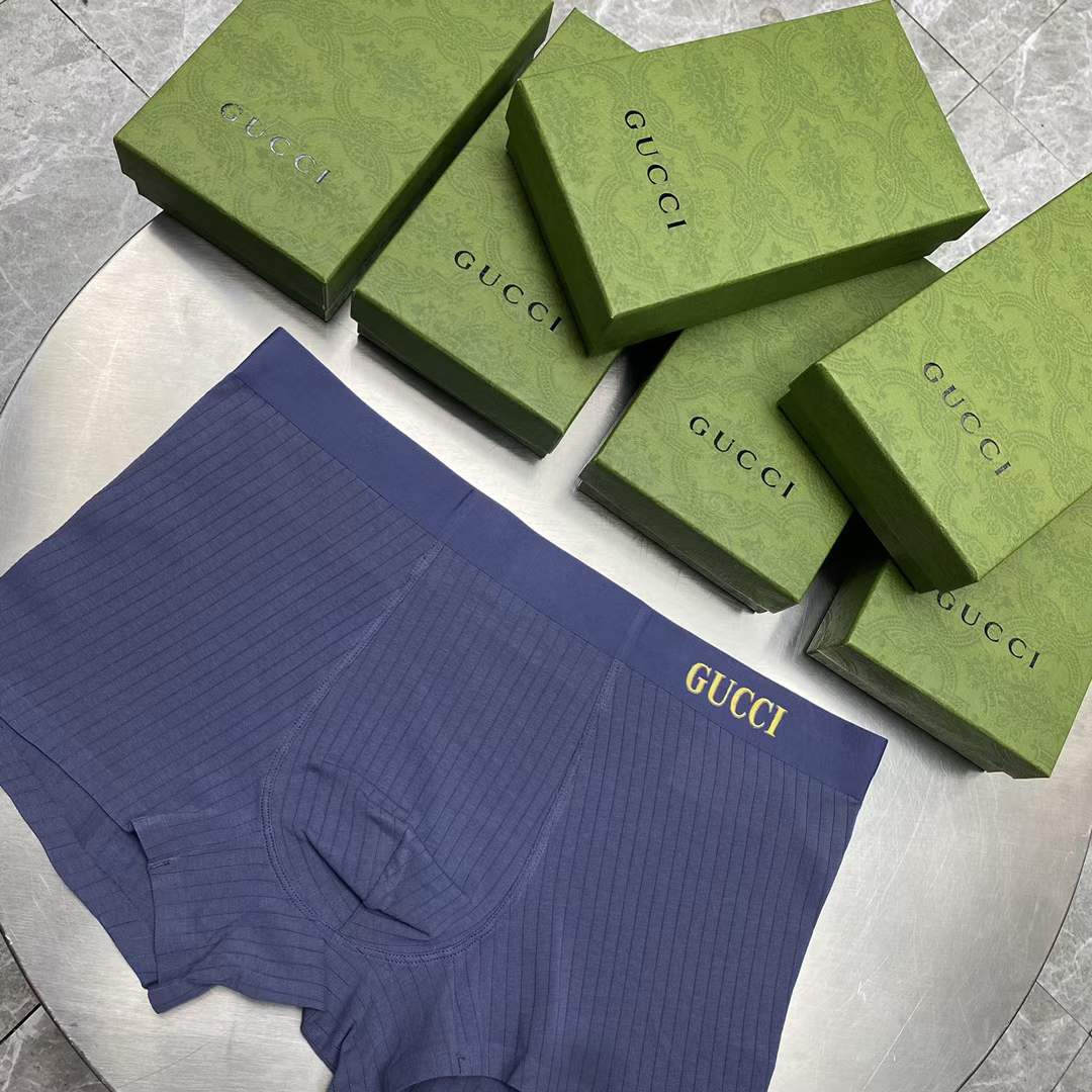 Gucci Underpants_man_22_haozai_230327_b_1_1 fashion designer replica man's 1 box / 3 undershorts
