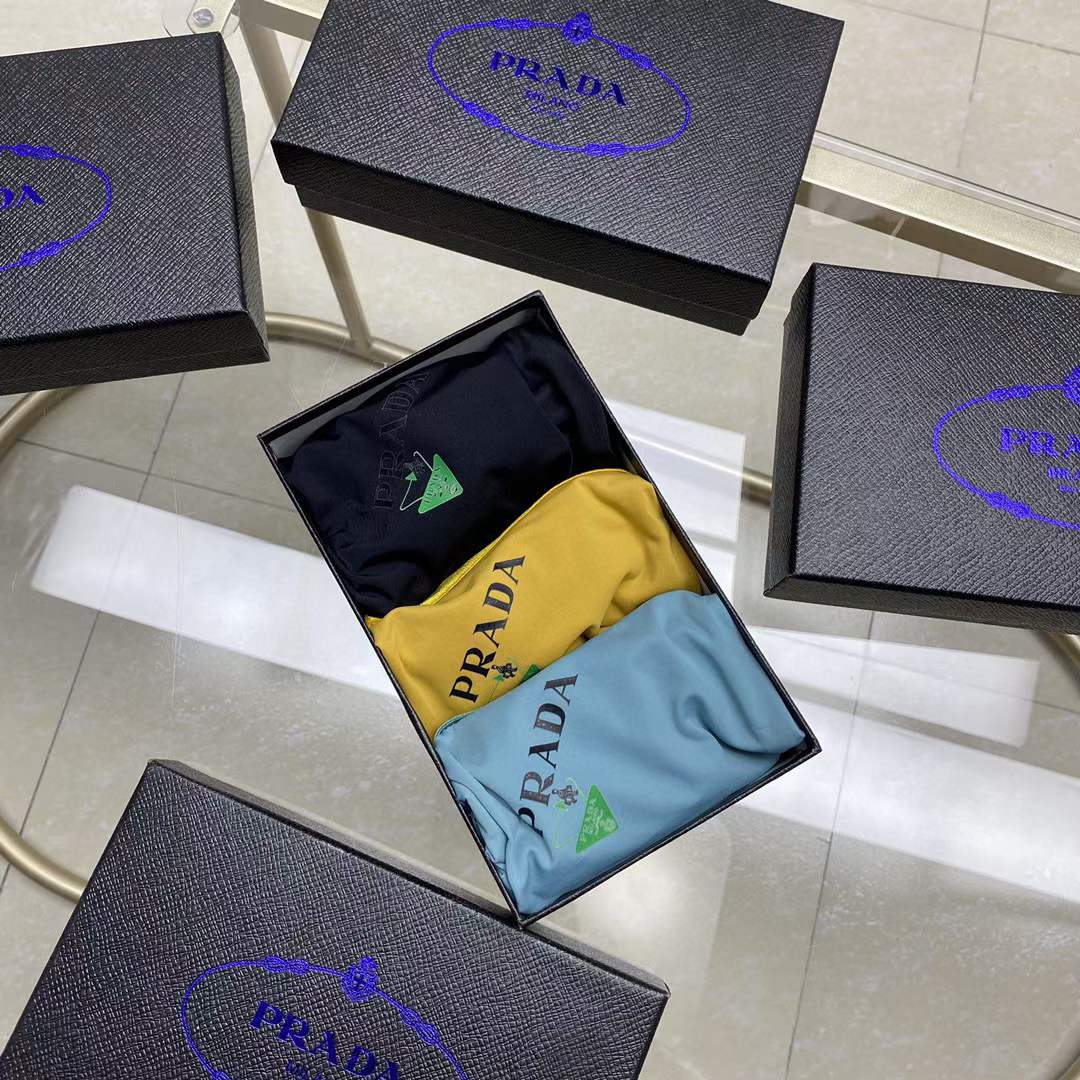 Prada Underpants_man_22_haozai_230327_j_7_1 fashion designer replica man's 1 box / 3 undershorts