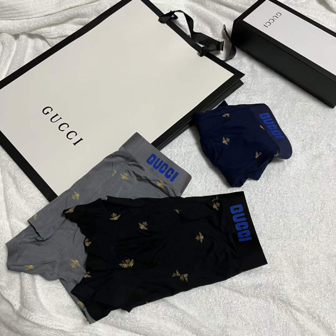 Gucci Underpants_man_22_haozai_230327_m_9_1 fashion designer replica man's 1 box / 3 undershorts
