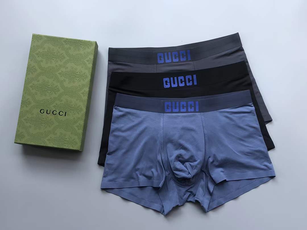 Gucci Underpants_man_22_haozai_230327_a_1_1 fashion designer replica man's 1 box / 3 undershorts