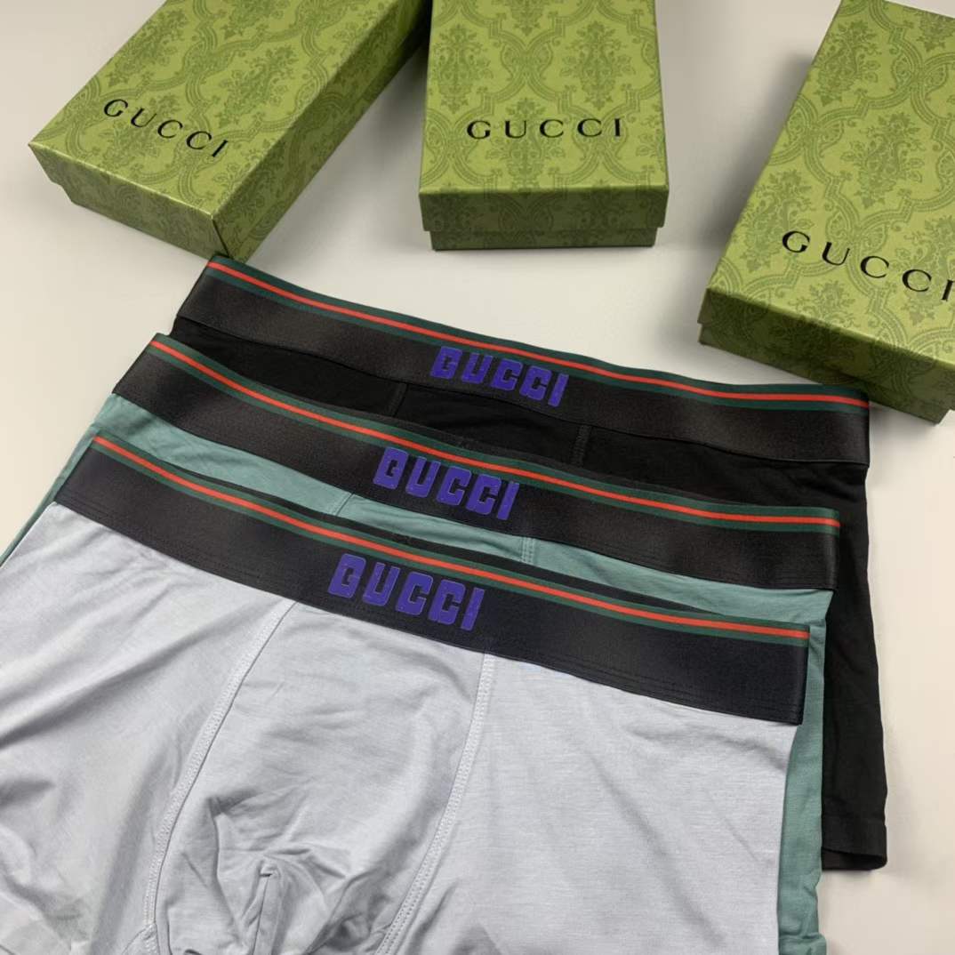 Gucci Underpants_man_22_haozai_230327_c_7_1 fashion designer replica man's 1 box / 3 undershorts