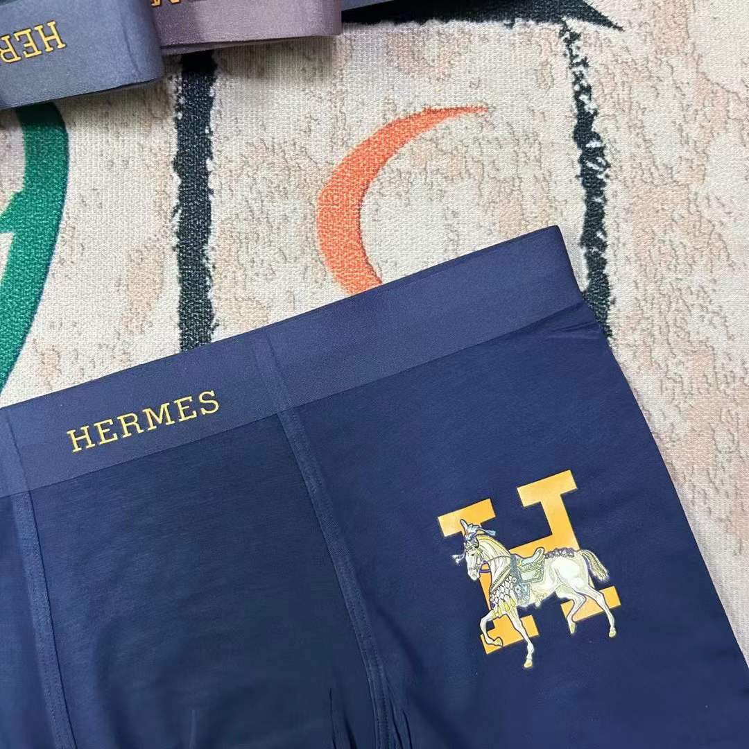 Hermes Underpants_man_22_haozai_230327_e_2_1 fashion designer replica man's 1 box / 3 undershorts