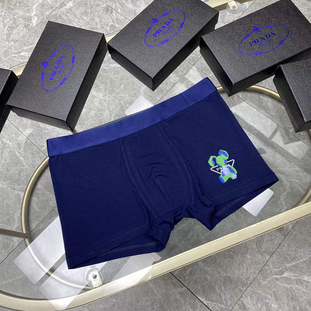 Prada Underpants_man_22_haozai_230327_j_1_1 fashion designer replica man's 1 box / 3 undershorts