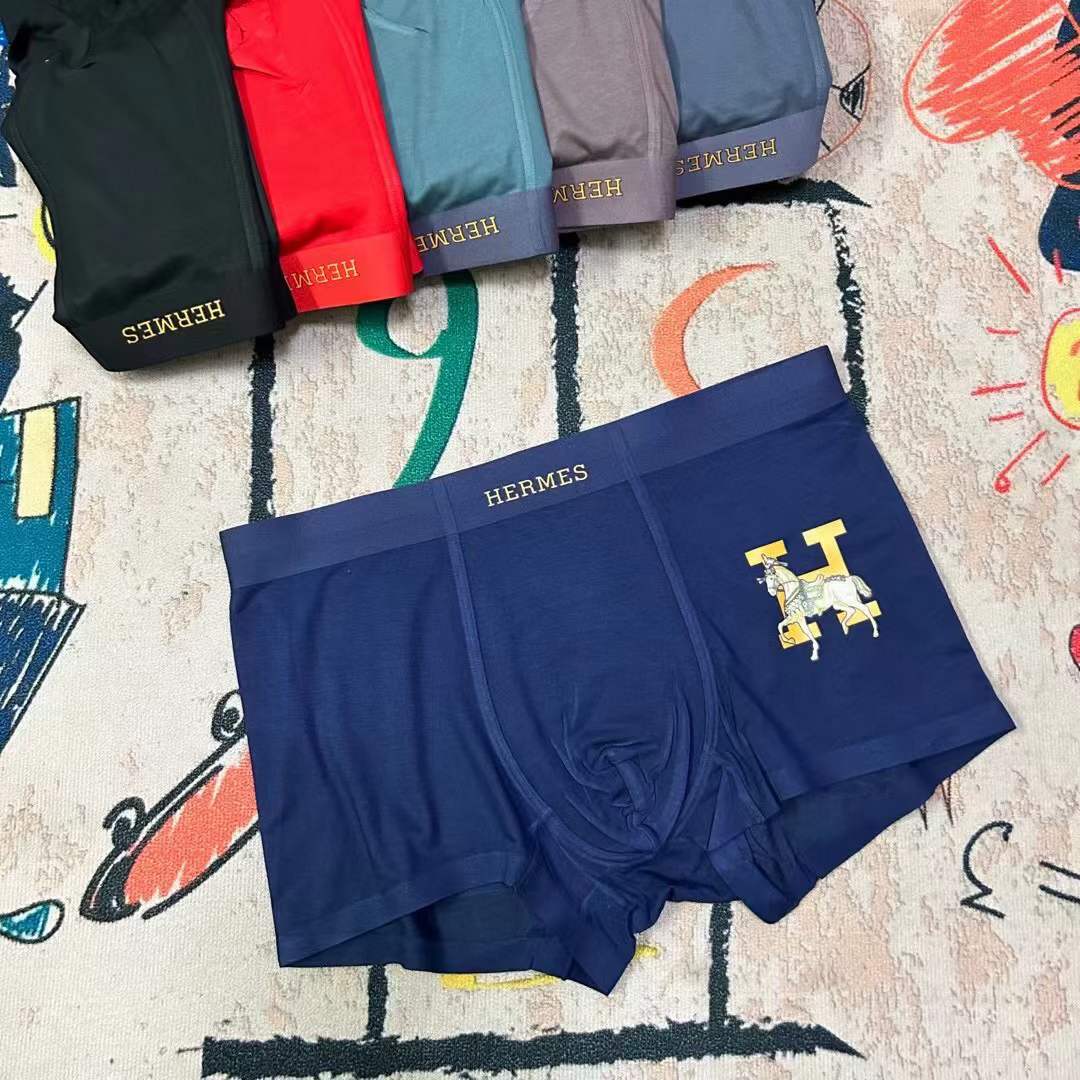 Hermes Underpants_man_22_haozai_230327_e_2_1 fashion designer replica man's 1 box / 3 undershorts