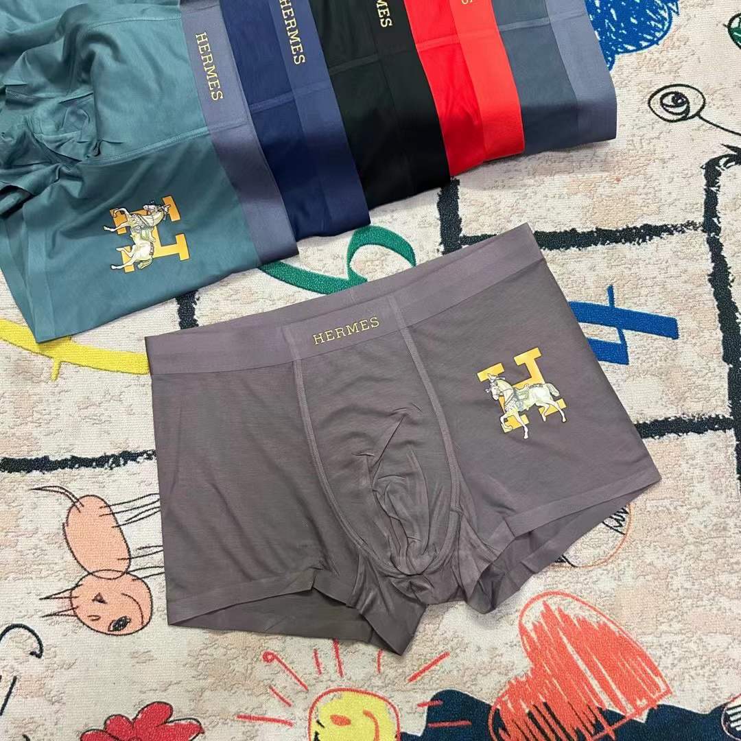 Hermes Underpants_man_22_haozai_230327_e_2_1 fashion designer replica man's 1 box / 3 undershorts