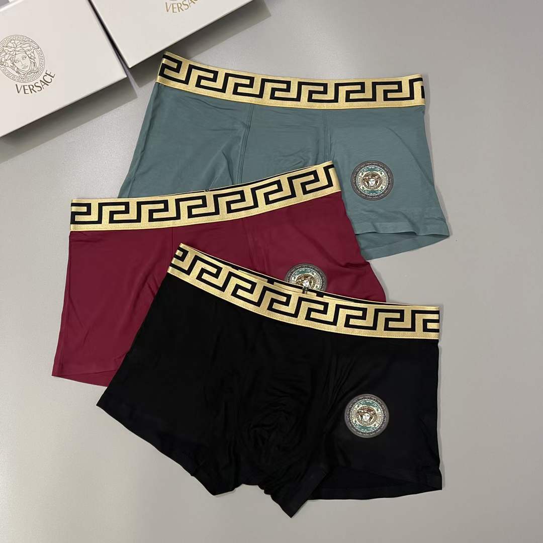 Versace Underpants_man_22_haozai_230327_b_5_1 fashion designer replica man's 1 box / 3 undershorts
