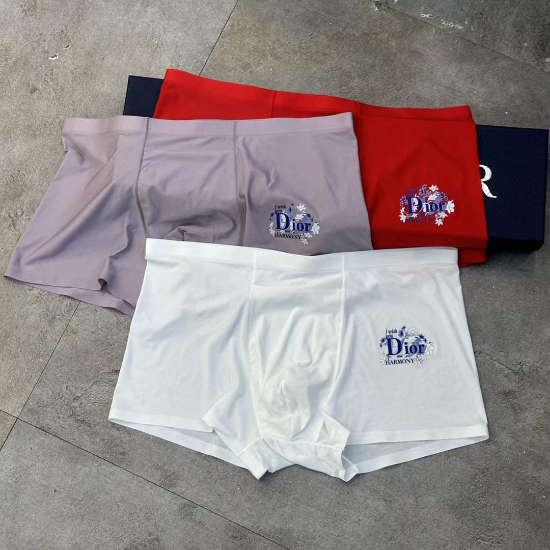 Dior Underpants_man_22_haozai_230327_k_5_1 fashion designer replica man's 1 box / 3 undershorts