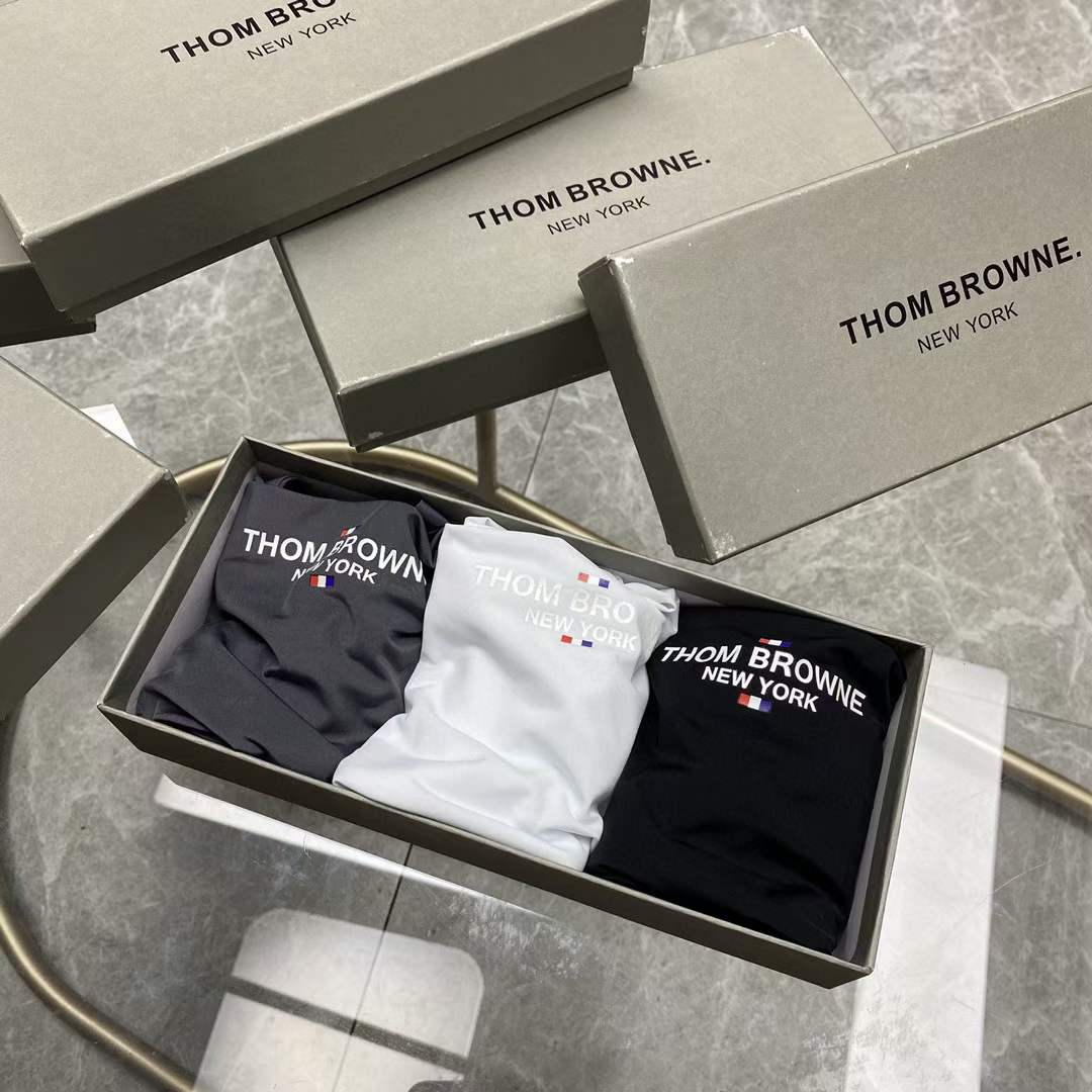 Thom Browne Underpants_man_22_haozai_230327_l_2_1 fashion designer replica man's 1 box / 3 undershorts
