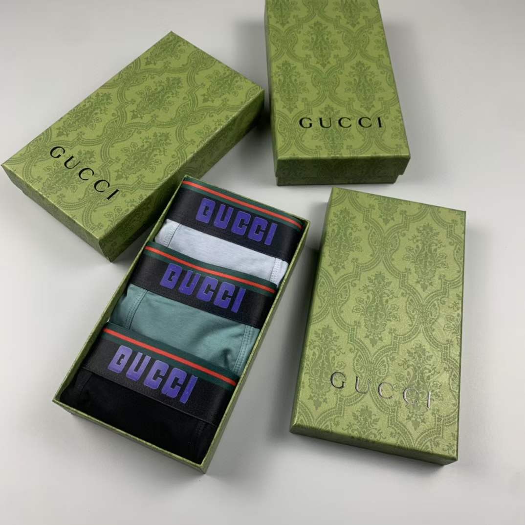 Gucci Underpants_man_22_haozai_230327_c_7_1 fashion designer replica man's 1 box / 3 undershorts