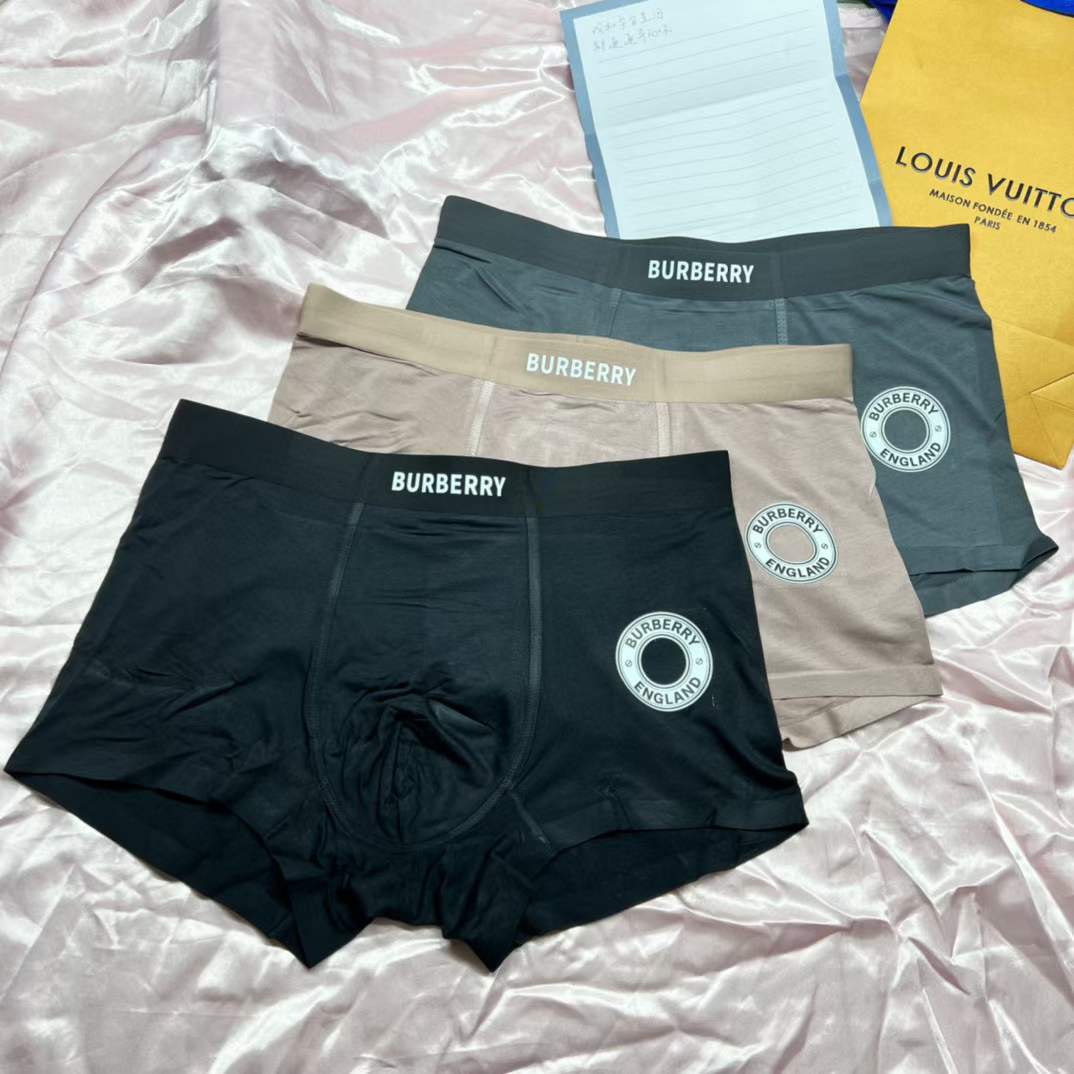 Burberry Underpants_man_22_haozai_230327_g_1_1 fashion designer replica man's 1 box / 3 undershorts