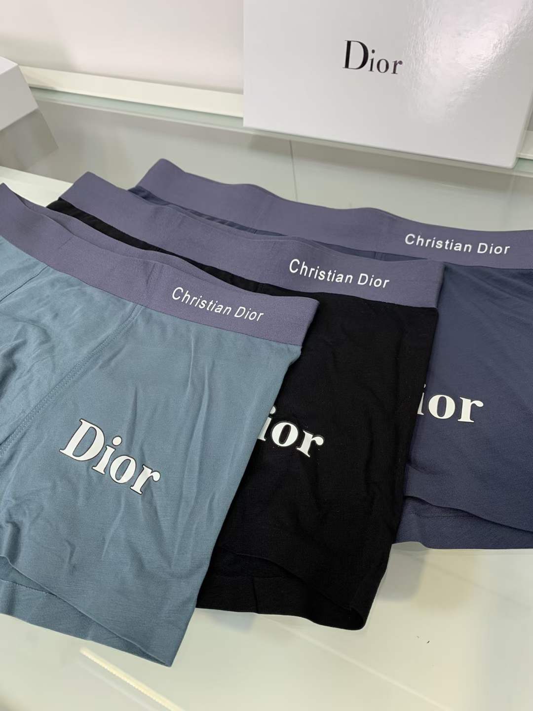 Dior Underpants_man_22_haozai_230327_b_4_1 fashion designer replica man's 1 box / 3 undershorts