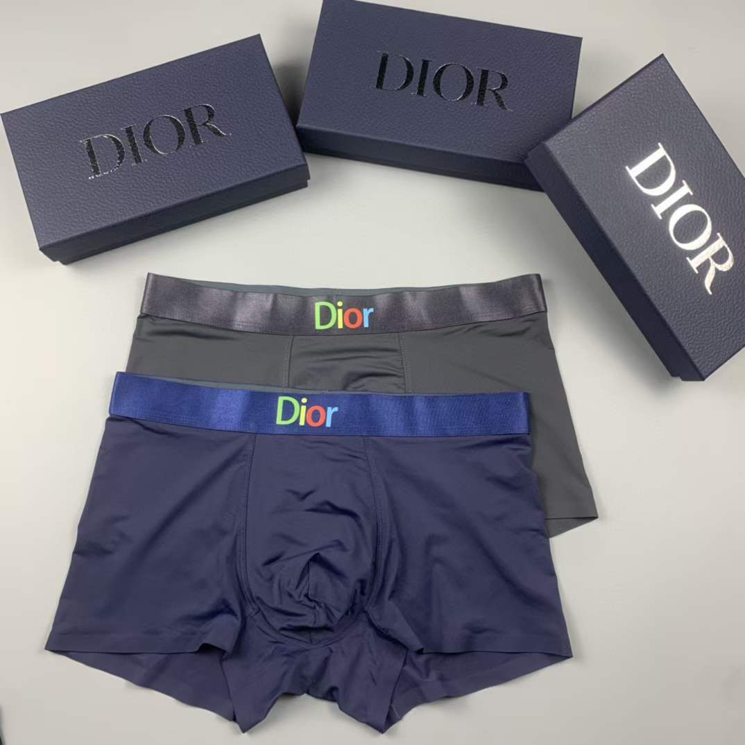 Dior Underpants_man_22_haozai_230327_f_1_1 fashion designer replica man's 1 box / 3 undershorts