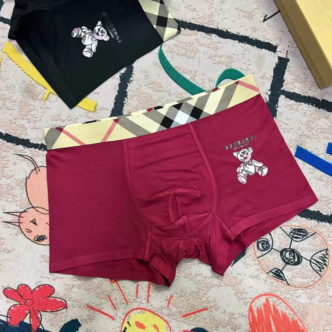 Burberry Underpants_man_22_haozai_230327_e_3_1 fashion designer replica man's 1 box / 3 undershorts