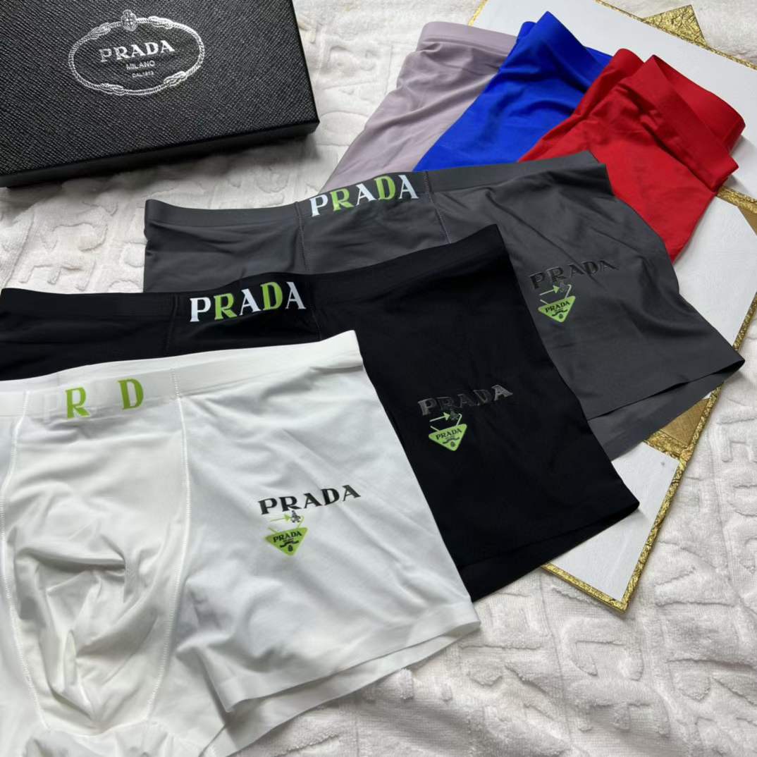 Prada Underpants_man_22_haozai_230327_j_5_1 fashion designer replica man's 1 box / 3 undershorts