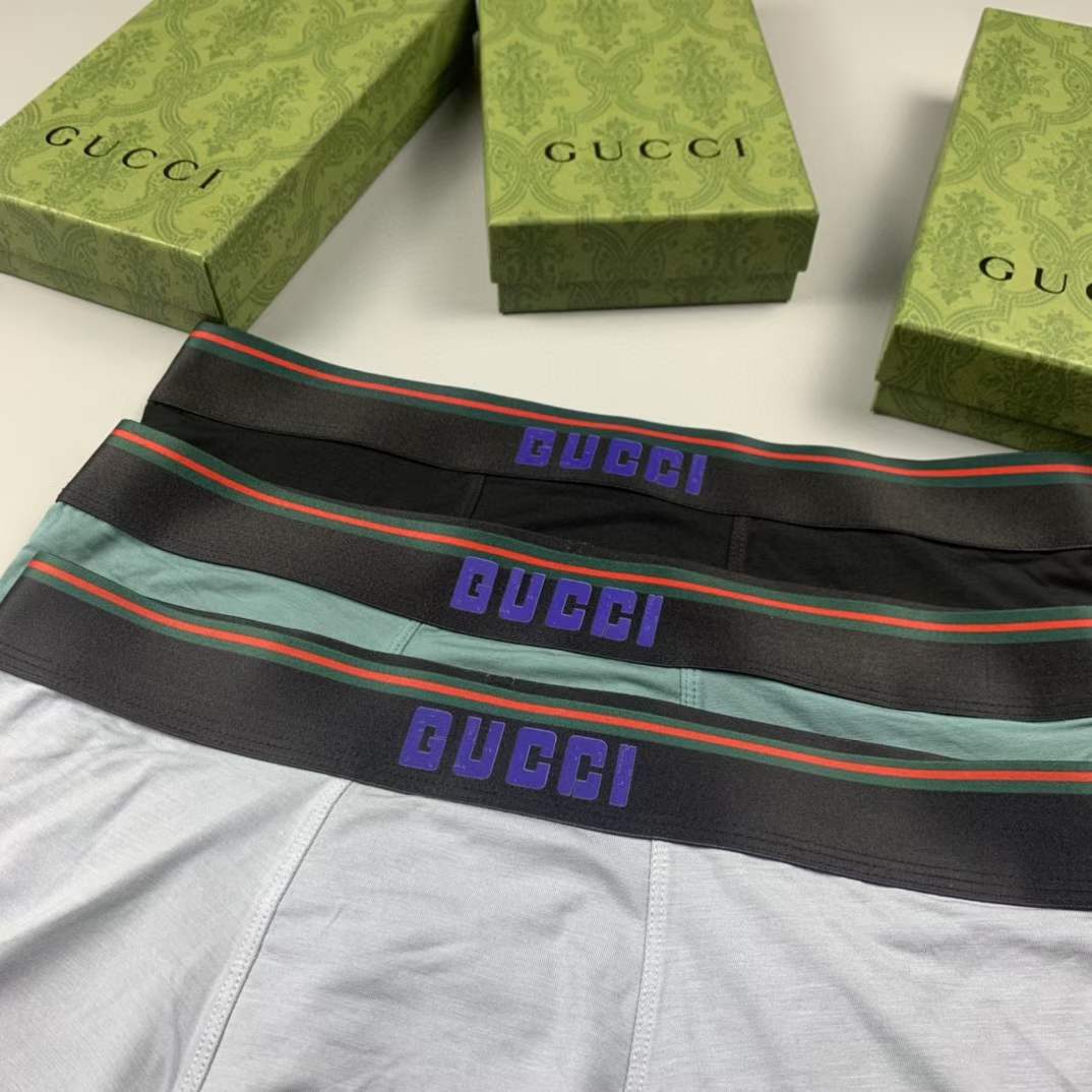 Gucci Underpants_man_22_haozai_230327_c_7_1 fashion designer replica man's 1 box / 3 undershorts