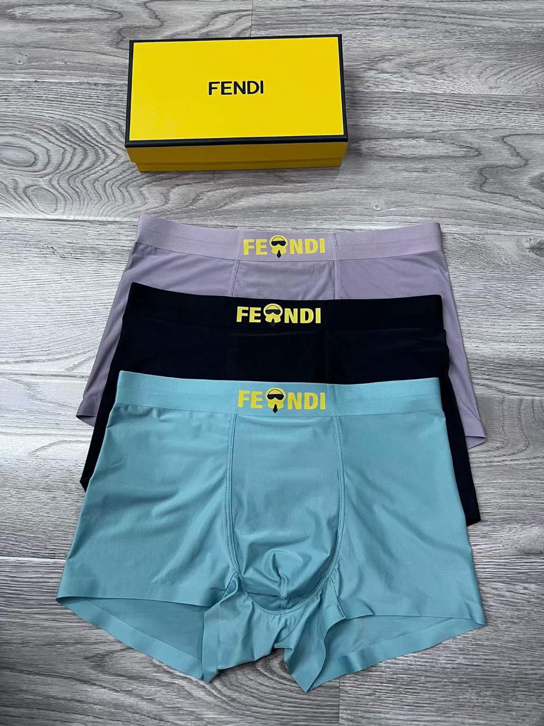 Fendi Underpants_man_22_haozai_230327_a_9_1 fashion designer replica man's 1 box / 3 undershorts