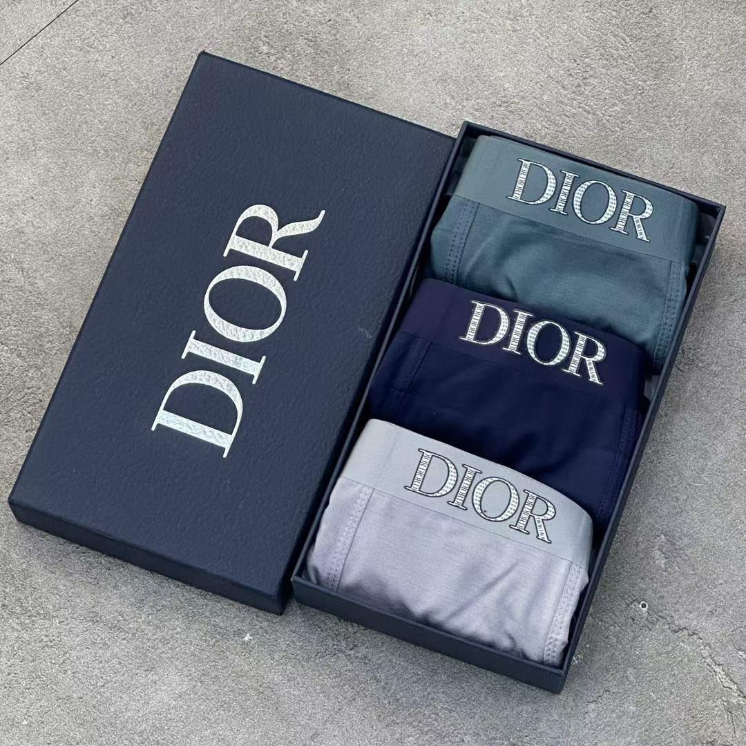 Dior Underpants_man_22_haozai_230327_c_5_1 fashion designer replica man's 1 box / 3 undershorts