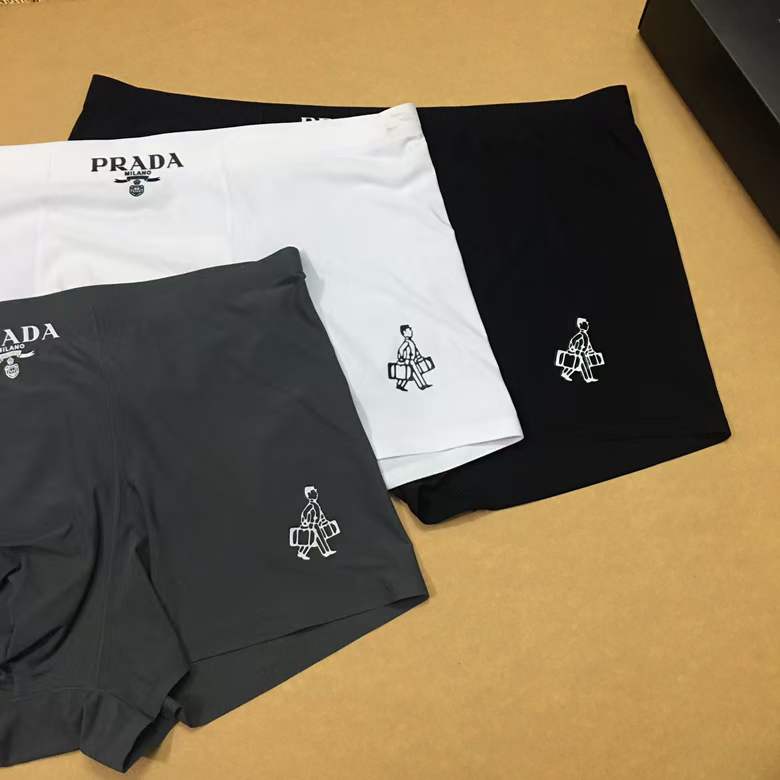 Prada Underpants_man_22_haozai_230327_n_1_1 fashion designer replica man's 1 box / 3 undershorts