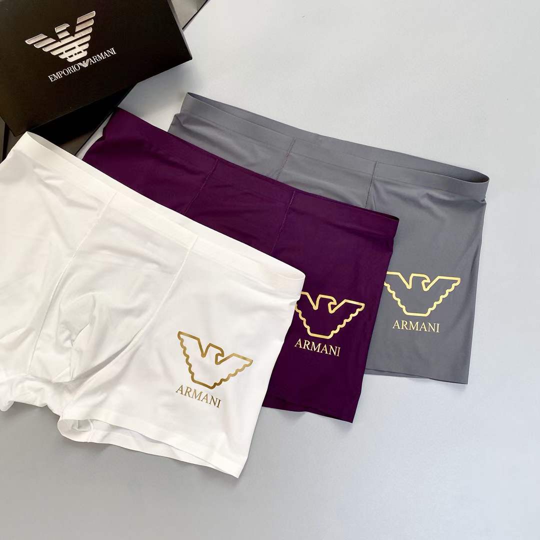 Armani Underpants_man_22_haozai_230327_f_5_1 fashion designer replica man's 1 box / 3 undershorts