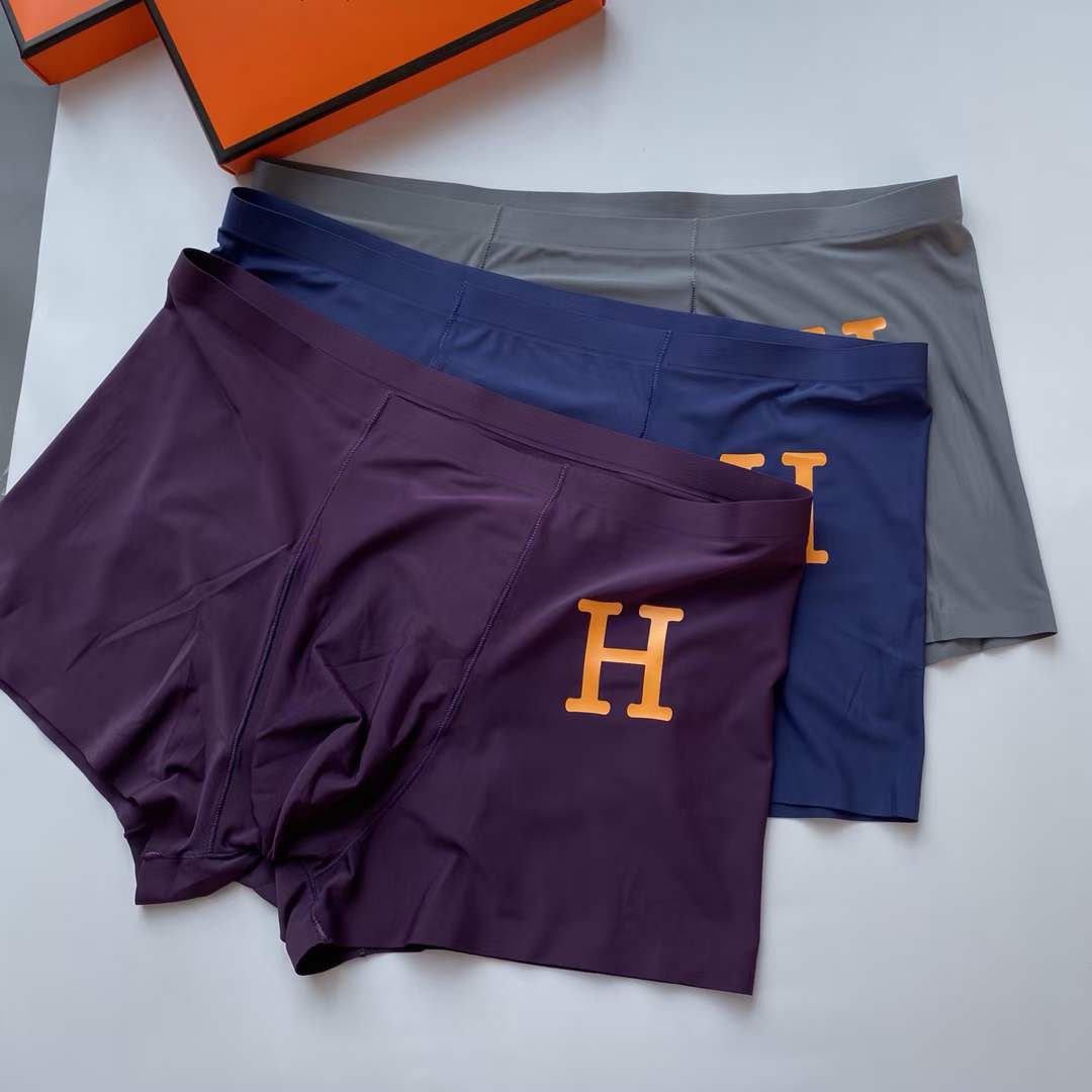 Hermes Underpants_man_22_haozai_230327_n_7_1 fashion designer replica man's 1 box / 3 undershorts