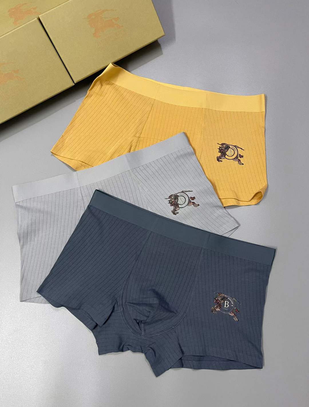 Burberry Underpants_man_22_haozai_230327_i_4_1 fashion designer replica man's 1 box / 3 undershorts