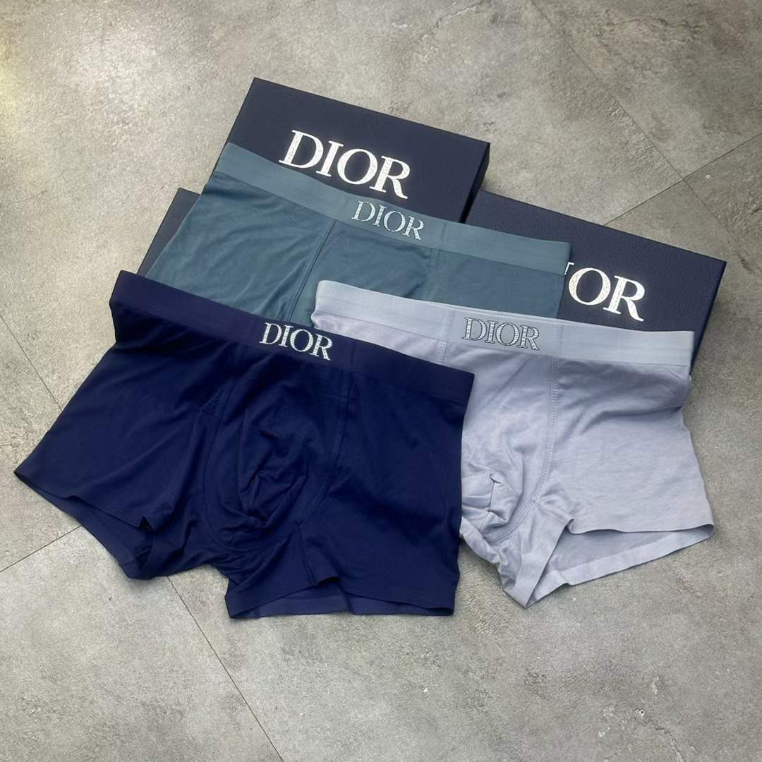 Dior Underpants_man_22_haozai_230327_c_5_1 fashion designer replica man's 1 box / 3 undershorts