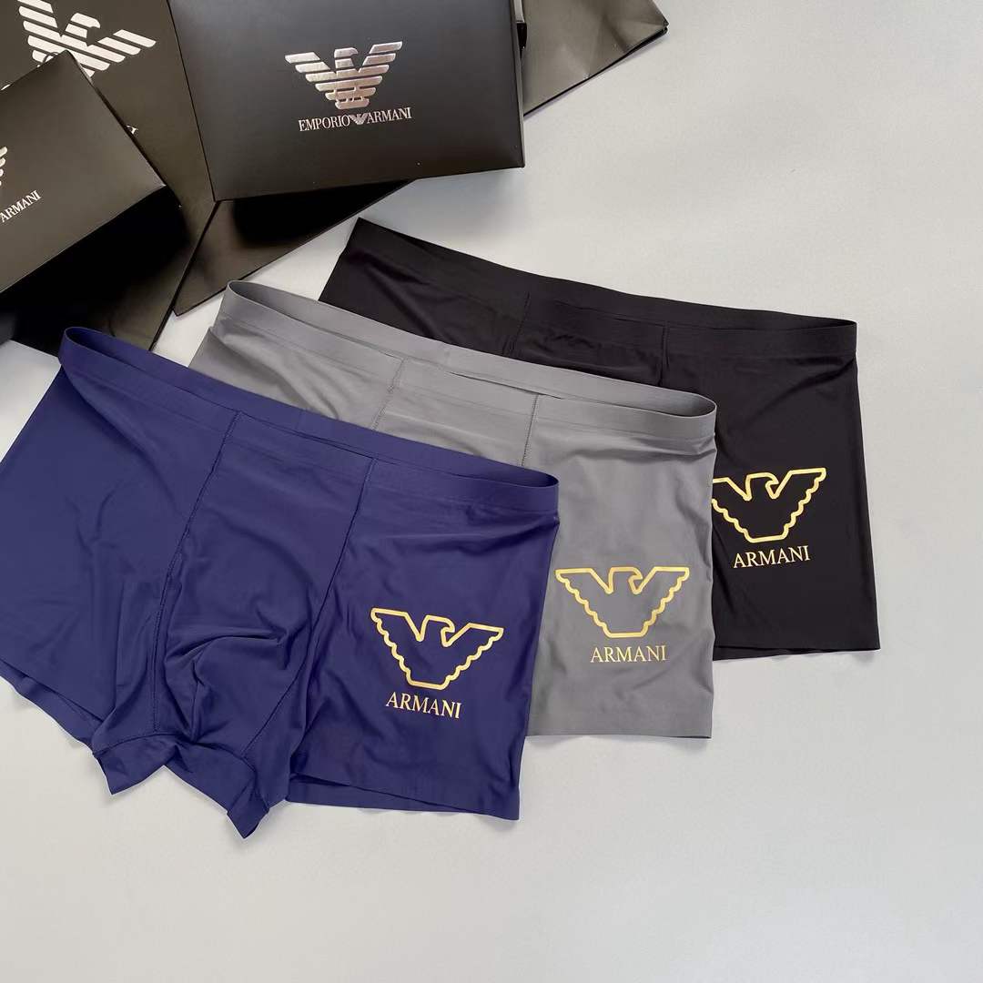 Armani Underpants_man_22_haozai_230327_f_7_1 fashion designer replica man's 1 box / 3 undershorts