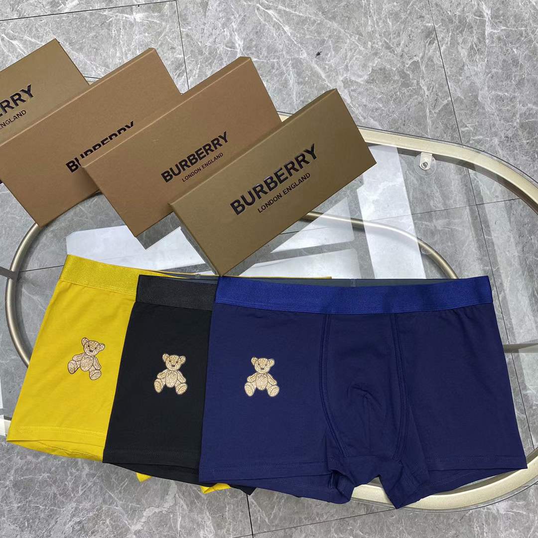 Burberry Underpants_man_22_haozai_230327_b_7_1 fashion designer replica man's 1 box / 3 undershorts