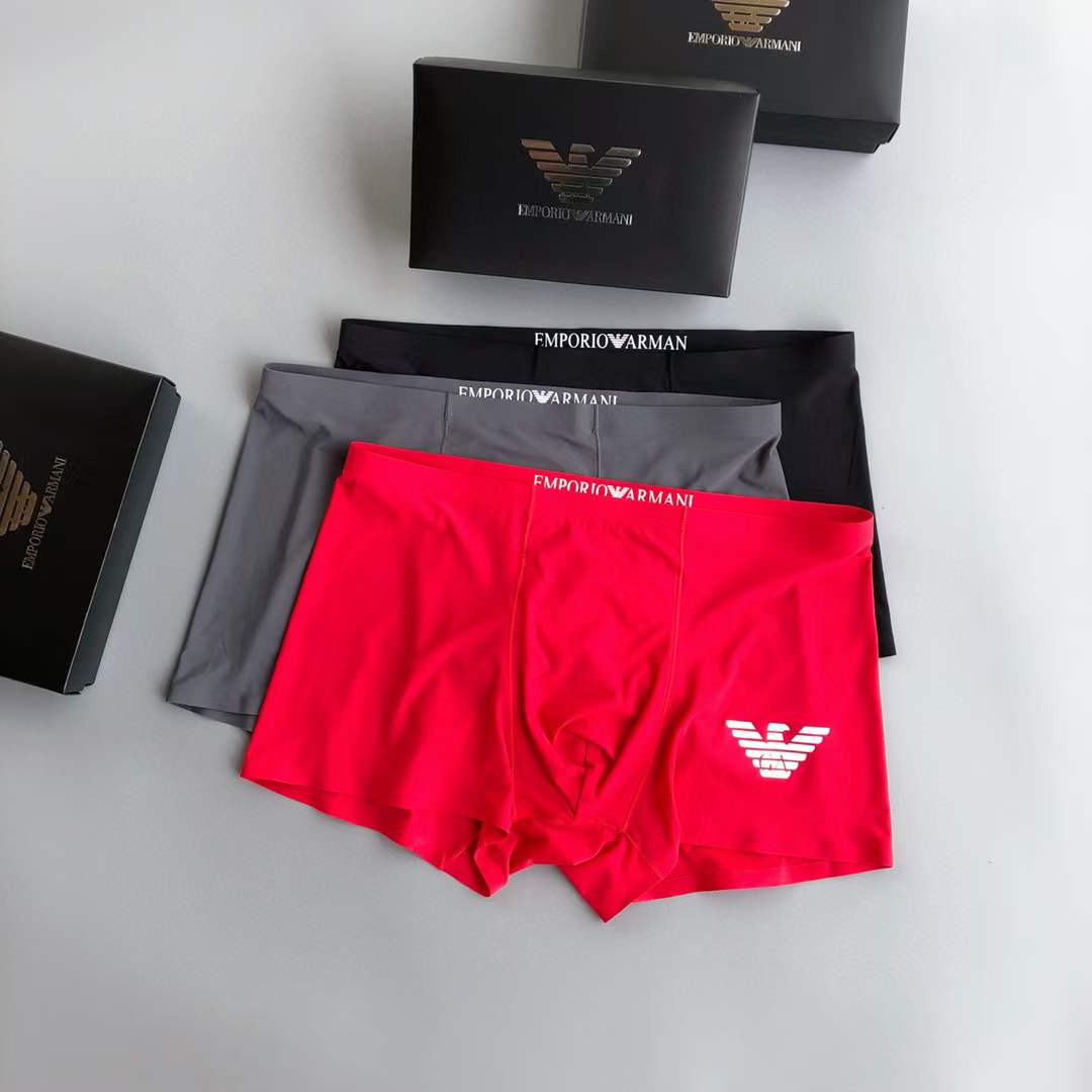 Armani Underpants_man_22_haozai_230327_f_9_1 fashion designer replica man's 1 box / 3 undershorts