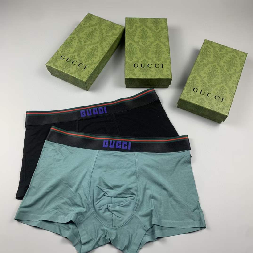 Gucci Underpants_man_22_haozai_230327_c_7_1 fashion designer replica man's 1 box / 3 undershorts