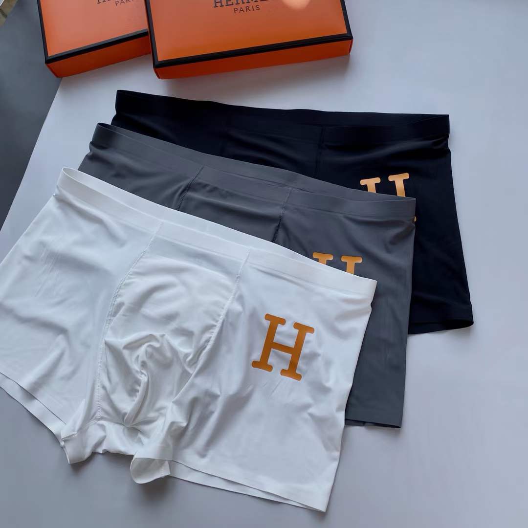 Hermes Underpants_man_22_haozai_230327_n_6_1 fashion designer replica man's 1 box / 3 undershorts