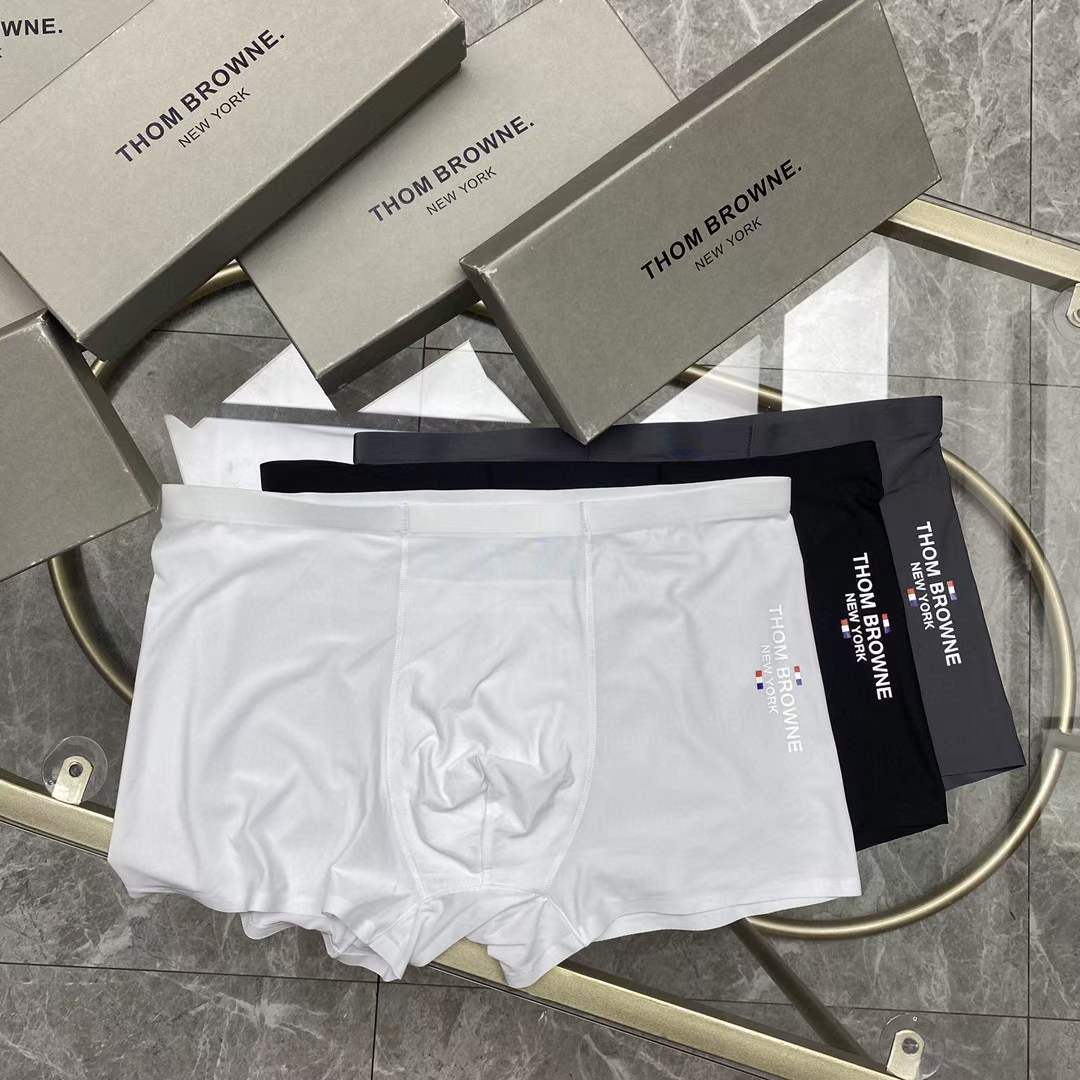 Thom Browne Underpants_man_22_haozai_230327_l_2_1 fashion designer replica man's 1 box / 3 undershorts