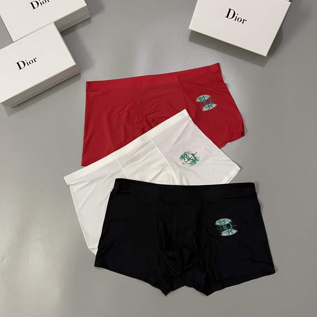 Dior Underpants_man_22_haozai_230327_i_8_1 fashion designer replica man's 1 box / 3 undershorts