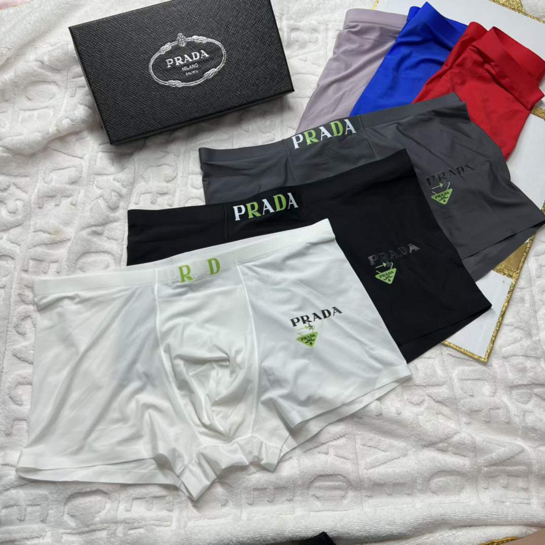 Prada Underpants_man_22_haozai_230327_j_5_1 fashion designer replica man's 1 box / 3 undershorts