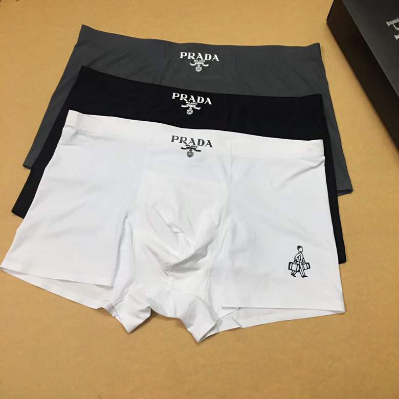 Prada Underpants_man_22_haozai_230327_n_1_1 fashion designer replica man's 1 box / 3 undershorts