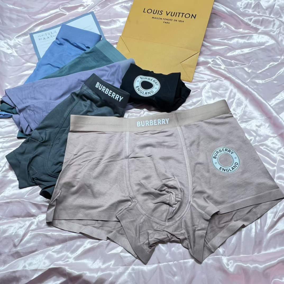 Burberry Underpants_man_22_haozai_230327_g_1_1 fashion designer replica man's 1 box / 3 undershorts