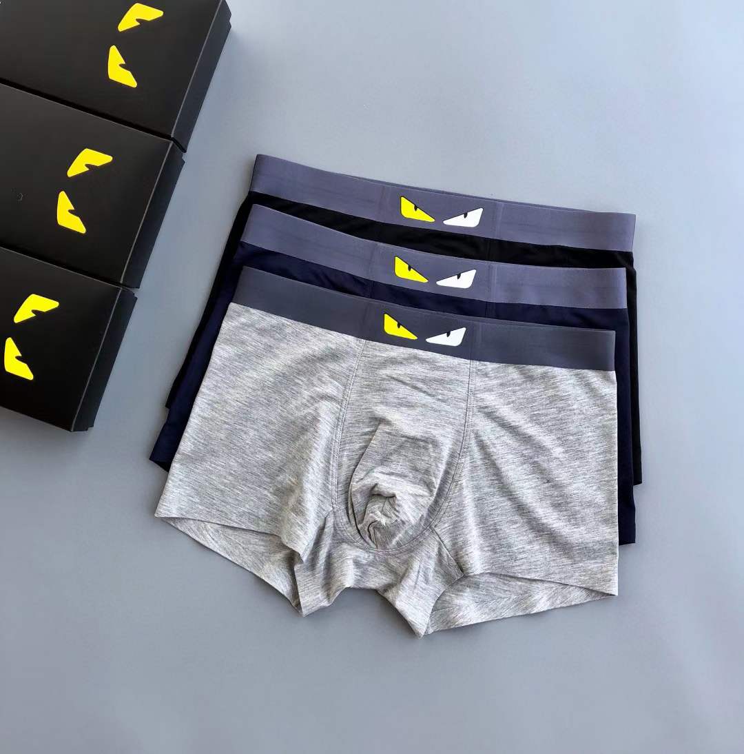 Fendi Underpants_man_22_haozai_230327_g_7_1 fashion designer replica man's 1 box / 3 undershorts